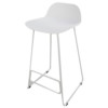 Arco powdercoated sled base Stool