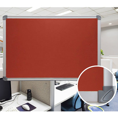 Standard Aluminium frame - Krommenie Pinboards